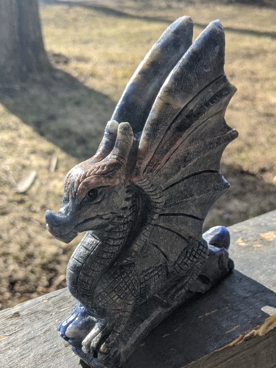 Other - Blue Wing Dragon 4 Legs Sodalite